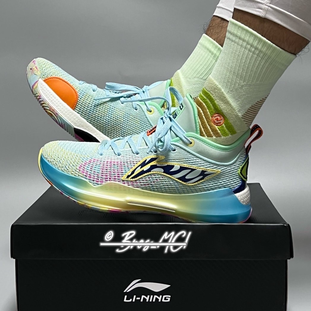 李宁驭帅13䨻高低帮熔点高帮男子减震耐磨回弹实战篮球鞋ABAQ013