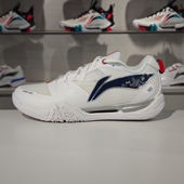 䨻丝高回弹羽毛球专业鞋 李宁羽毛球鞋 2024春夏男女同款 AYZU001