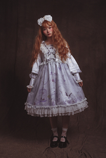 【南柯一梦】秋冬系列长袖OP定金页面 万花屿Lolita洋装原创设计