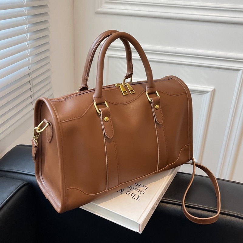 大容量托特包包女秋冬斜挎包复古百搭单肩手提包短途旅行包行李袋,箱包皮具/热销女包/男包,通用款女包,淘宝优惠券,粉丝福利购,淘宝优惠卷