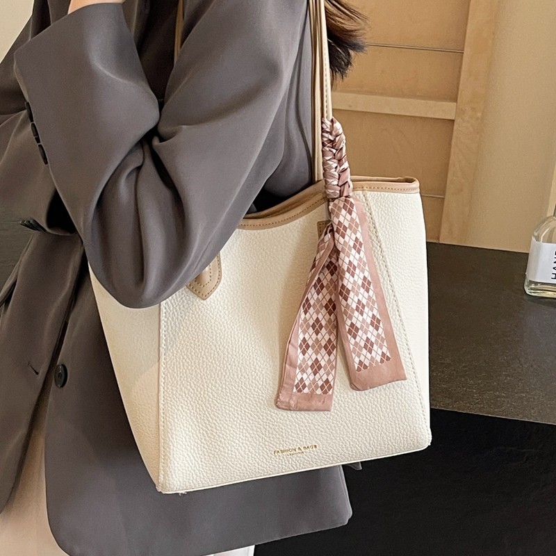 大容量包包女式2025新款时尚百搭单肩腋下包高级感上班通勤托特包,箱包皮具/热销女包/男包,通用款女包,淘宝优惠券,粉丝福利购,淘宝优惠卷