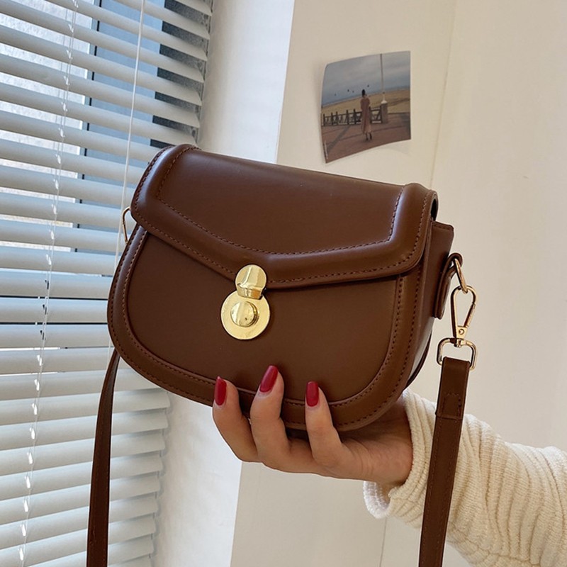 高级感包包2025新款秋冬时尚单肩女包复古斜挎百搭ins小众马鞍包,箱包皮具/热销女包/男包,马鞍包,淘宝优惠券,粉丝福利购,淘宝优惠卷
