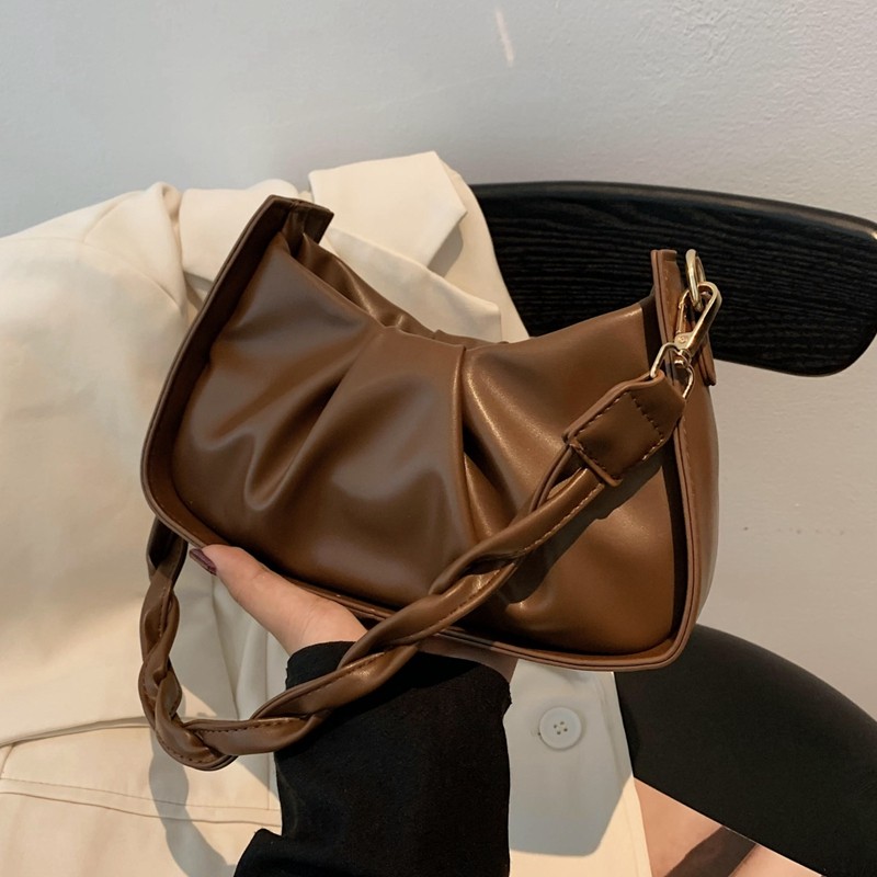 小众设计腋下包包女2025秋冬新款复古百搭云朵包高级感单肩斜挎包,箱包皮具/热销女包/男包,通用款女包,淘宝优惠券,粉丝福利购,淘宝优惠卷