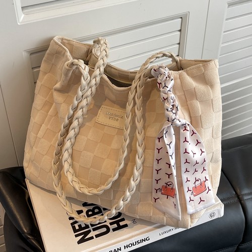 高级质感托特包单肩手提日韩风