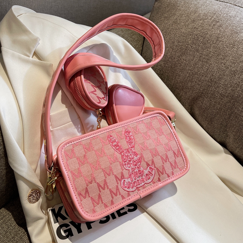 流行小方包单肩斜挎日韩风