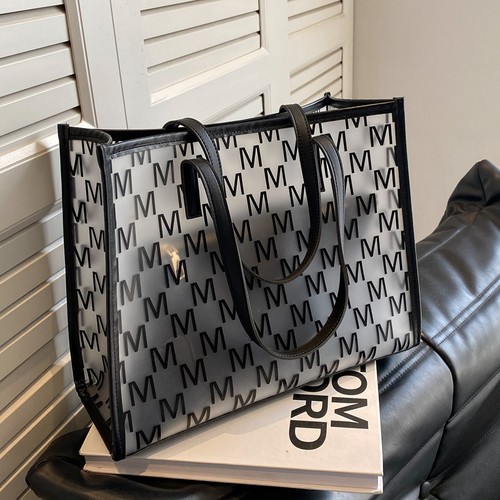 果冻托特包透明单肩手提日韩风格