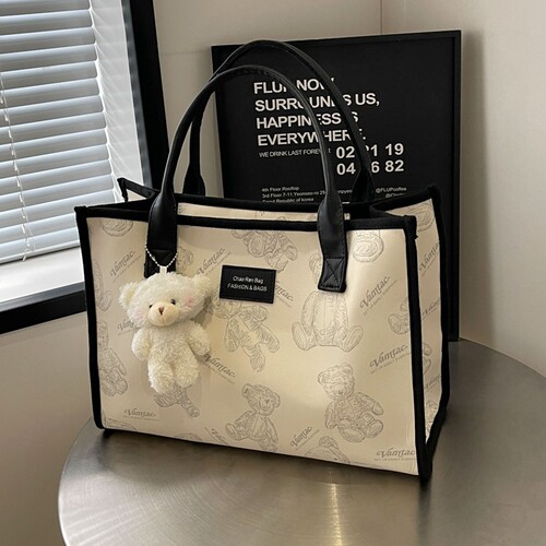 休闲大容量通勤外出手提妈咪包