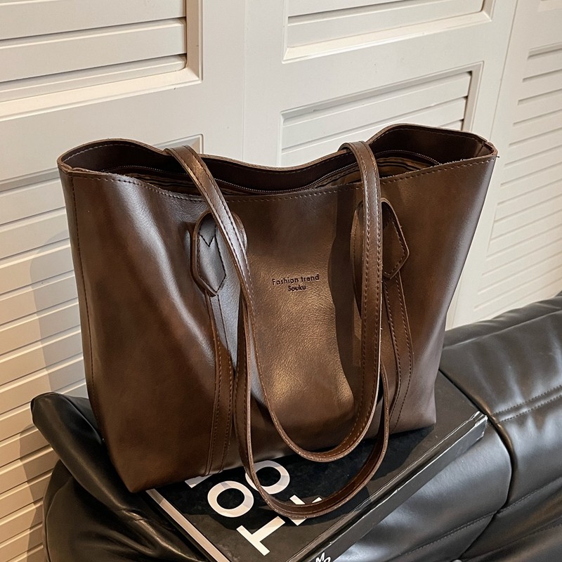 高级质感大容量包包女2025新款秋冬百搭单肩包早八通勤托特包,箱包皮具/热销女包/男包,通用款女包,淘宝优惠券,粉丝福利购,淘宝优惠卷