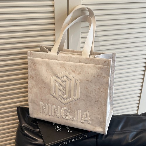 大容量托特包电脑包通勤单肩包