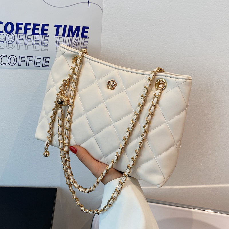 大容量包包女秋冬百搭2025新款时尚斜挎包菱格链条单肩腋下小方包,箱包皮具/热销女包/男包,通用款女包,淘宝优惠券,粉丝福利购,淘宝优惠卷