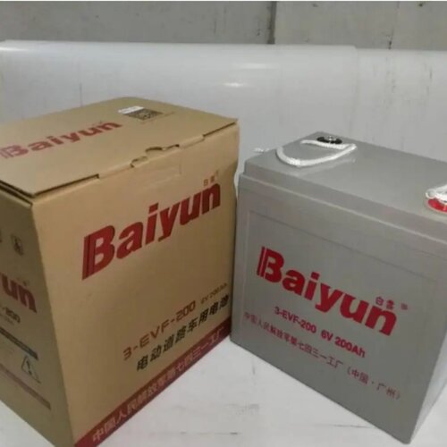 白云观光车广州铅酸免维护