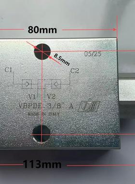 OM01 V0180意大利OM 品牌管式双向液压锁 VBPDE 3/8 A 现货供应