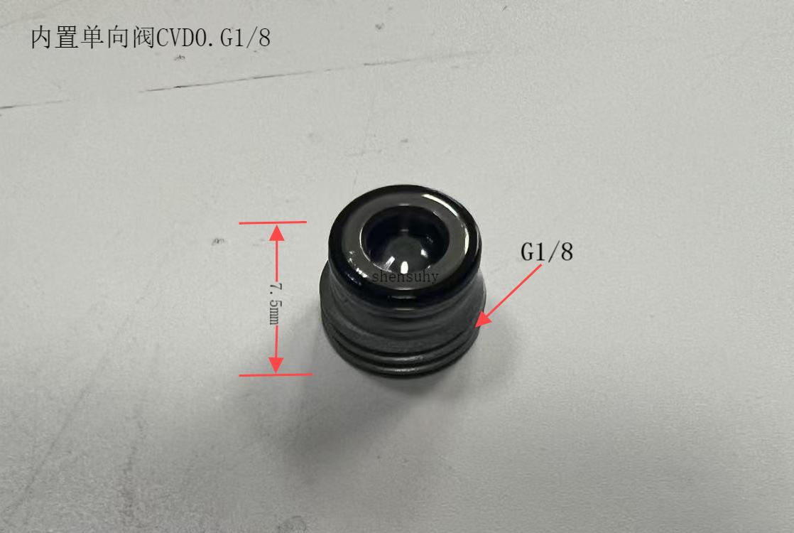 S04 意大利进口内置单向阀 正向 CVD0系列 埋入式单向阀 保证正品