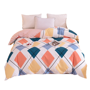 冬季加厚全棉磨毛被套单件1.5米150x200单人被罩全棉200x230双人