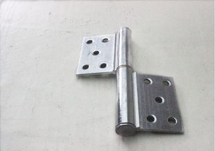 4.5寸*2.4铝合金旗形脱卸合页中大进防火门合页