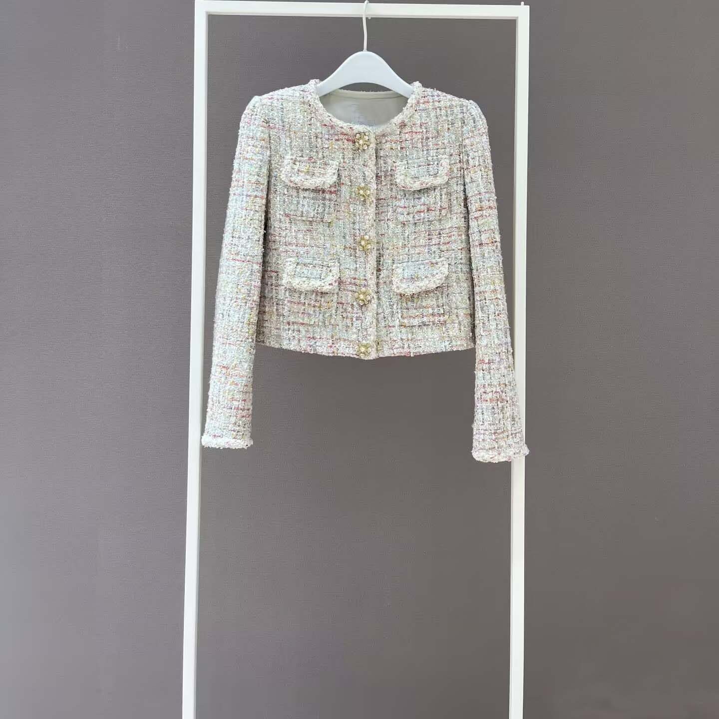 2025秋冬新款短款小个子小香风