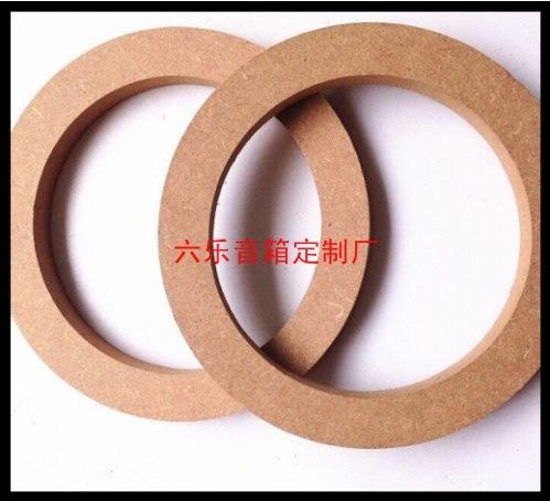 专业订做音响改装喇叭木垫圈车载木质汽车喇叭音箱圈喇叭尺寸调整