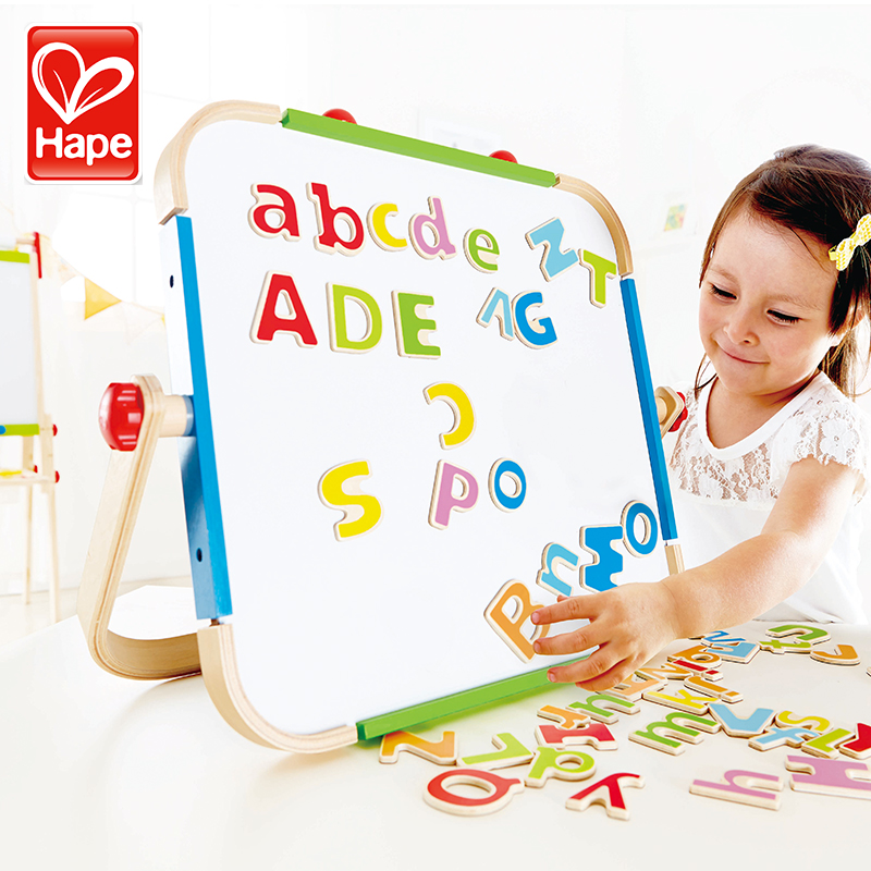 德国Hape 字母磁铁 冰箱贴磁性贴 英文字母教具儿童宝宝早教玩具