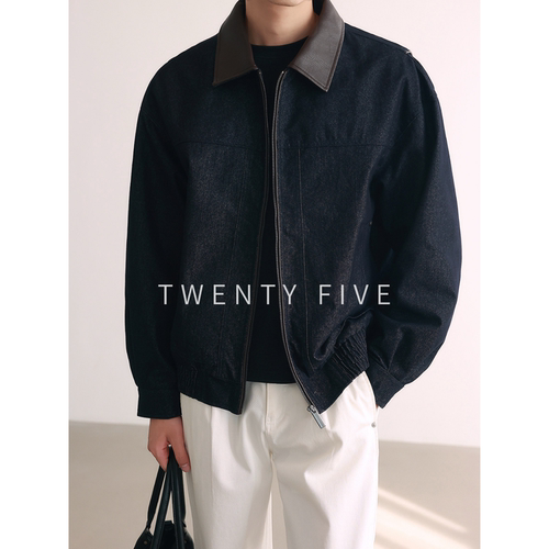 TWENTY FIVE｜美式复古静奢通勤夹克男休闲时尚高品质外套上衣秋
