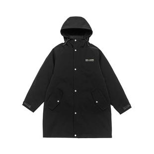 可拆卸内胆两穿三合一大码羽绒服男2025冬连帽中长款防寒风衣外套