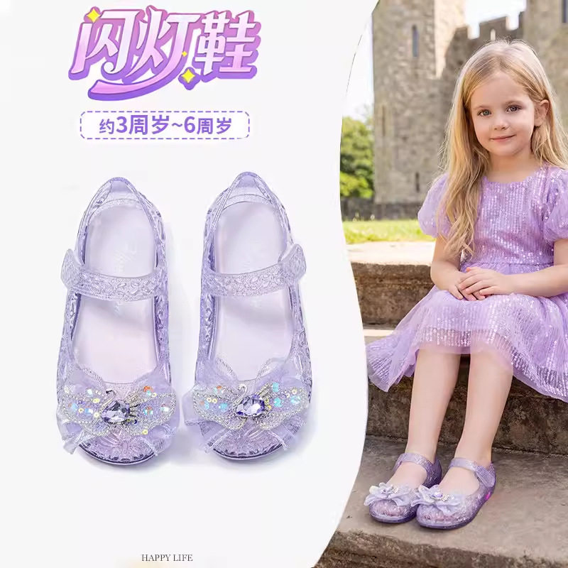 女童鞋子儿童公主凉鞋2026春凉鞋