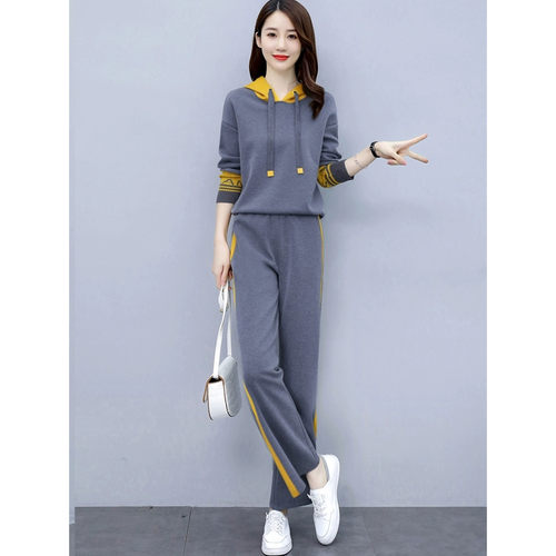 卫衣套装女春秋洋气休闲运动减龄