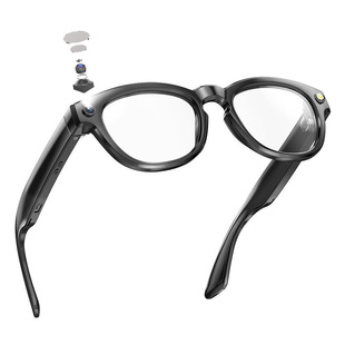 新款 第一视角生活记录仪高清户外vlog运动相机智能AI眼镜 头戴式