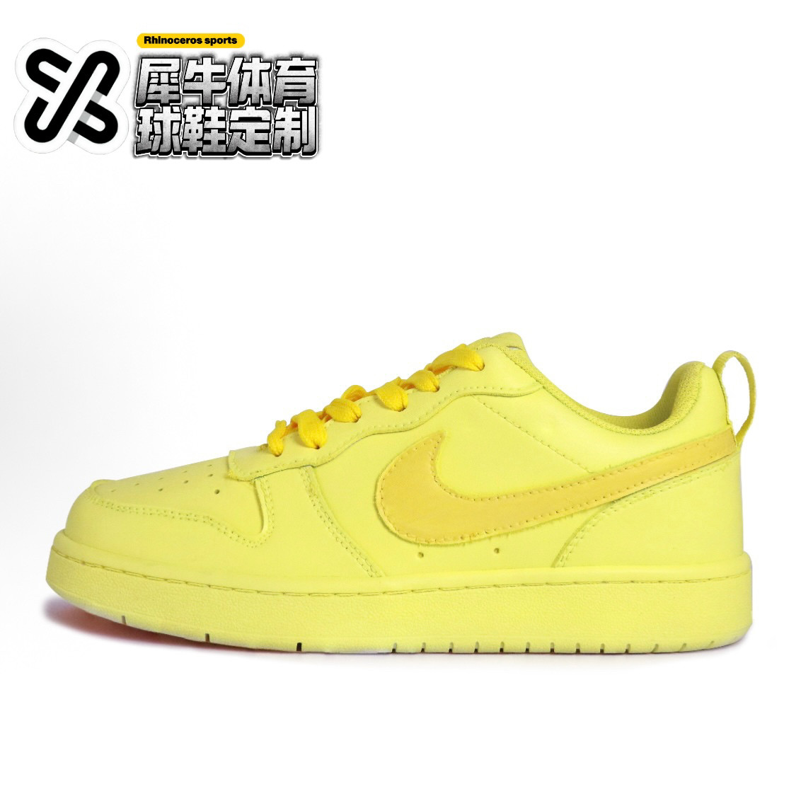 NIKECOURT定制低帮板鞋喷绘
