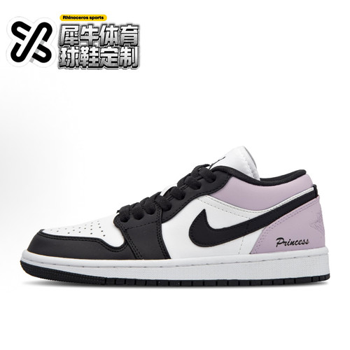 NIKEAJ1定制低帮板鞋喷绘