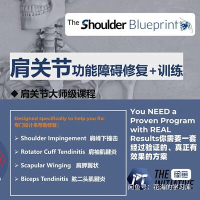 【康复/肩部/疼痛/幅度】PT Intiative出品肩部蓝视频课程