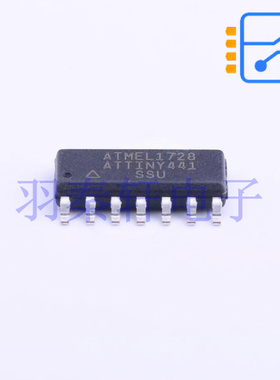 ATTINY441-SSU SOIC14 微控制器 8位 低功率高 16MHz 4KB 256Byte