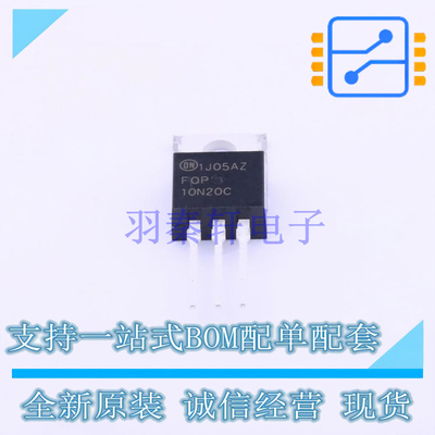 场效应管(MOSFET) FQP10N20C TO-220 ON 全新原装正品