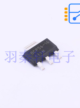 BCP56-16 SOT-223-4 NPN三极管 100V 1A 130MHz 500mV/0.5V 原装