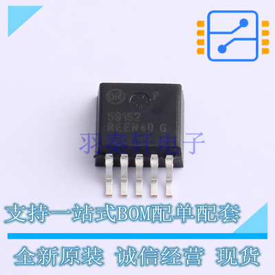 线性稳压器(LDO) NCP59152DSADJR4G D2PAK-5 ON 全新原装正品
