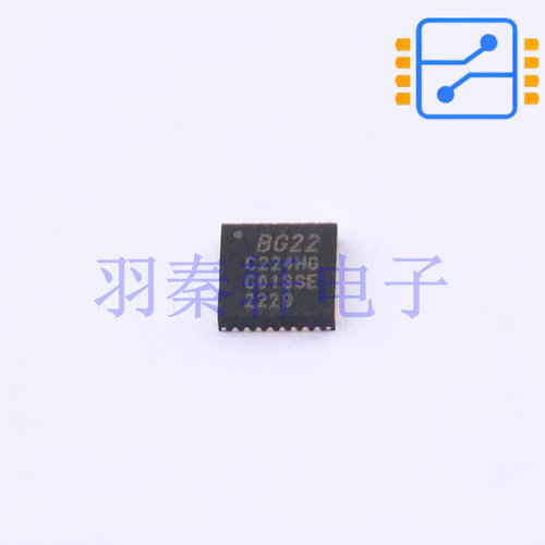 EFR32BG22C224F512GM32-C 封装QFN-32 32位MCU微控制器 原装现货