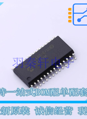 单片机(MCU/MPU/SOC) PIC18F2480-E/SO SOIC-28 MIC 全新原装进口