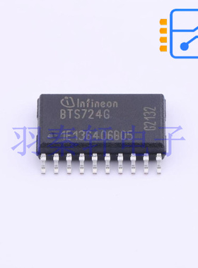 BTS724GXUMA1 PG-DSO-20 电源负载开关, SIPMOS技术, 高电平有效