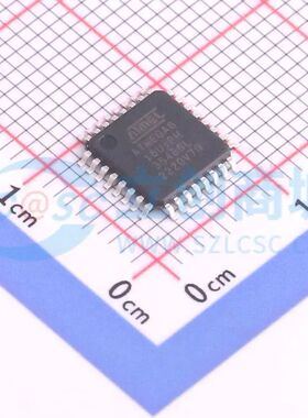 全新ATMEGA8-16AU单片机TQFP-32(7x7) 16MHz 8 Bit 8KB 可开票