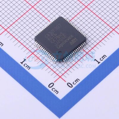 全新GD32F307RGT6单片机LQFP-64(10x10) 120MHz 256KB 可开票