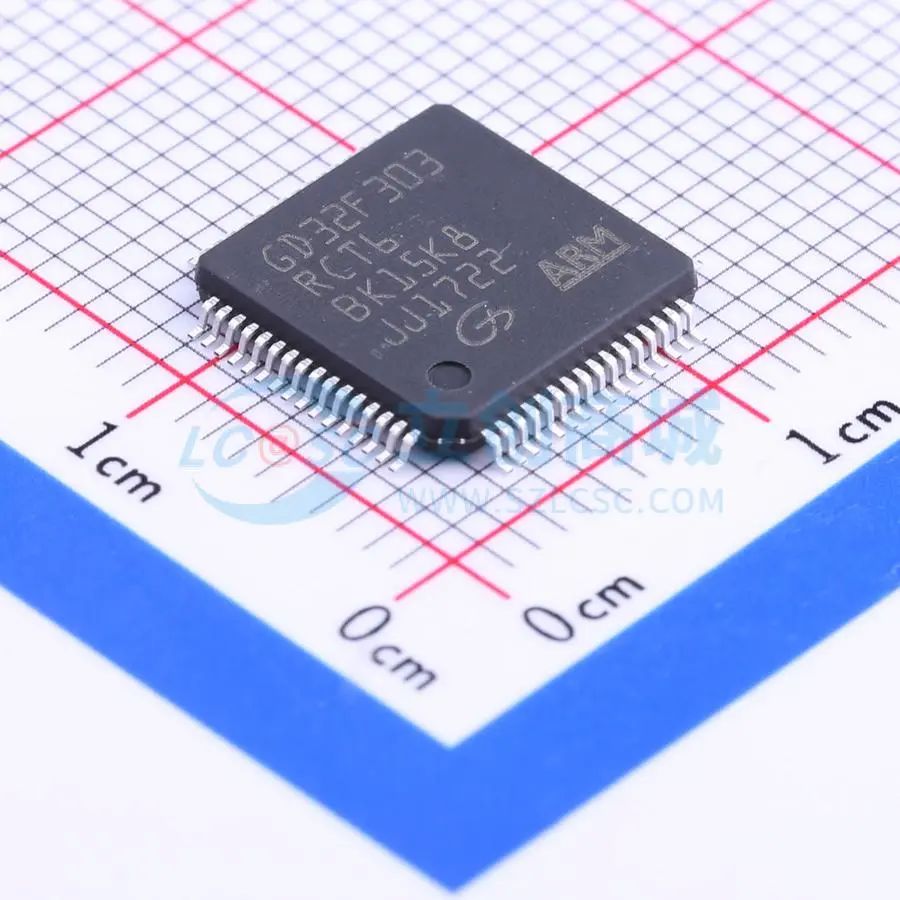 全新GD32F303RCT6单片机LQFP-64(10x10) 120MHz 256KB 可开票