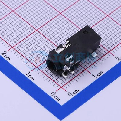 PJ-328B0-SMT 音频连接器3.5mm耳机座SMD 500mA30V可开票