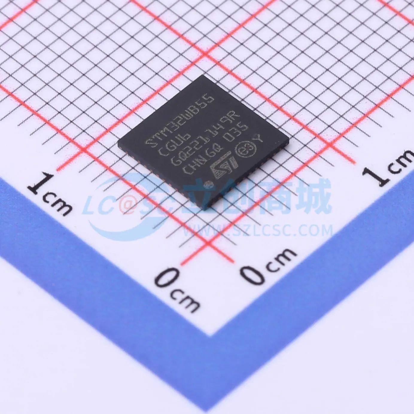 全新STM32WB55CGU6单片机UFQFPN-48(7x7) 可开票