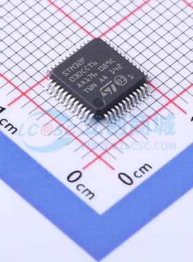 全新STM32F030CCT6TR单片机LQFP-48(7x7) 48MHz 32 Bit 256KB