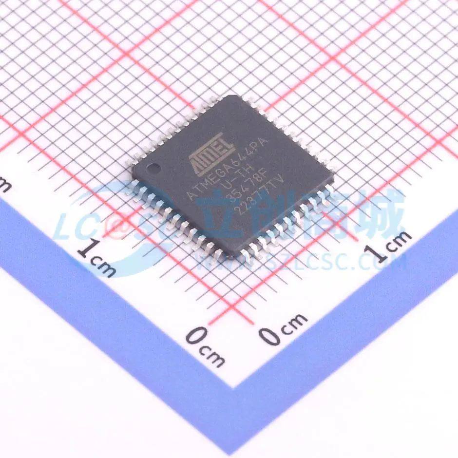 全新ATMEGA644PA-AU单片机TQFP-44(10x10) 20MHz 8 Bit 64KB
