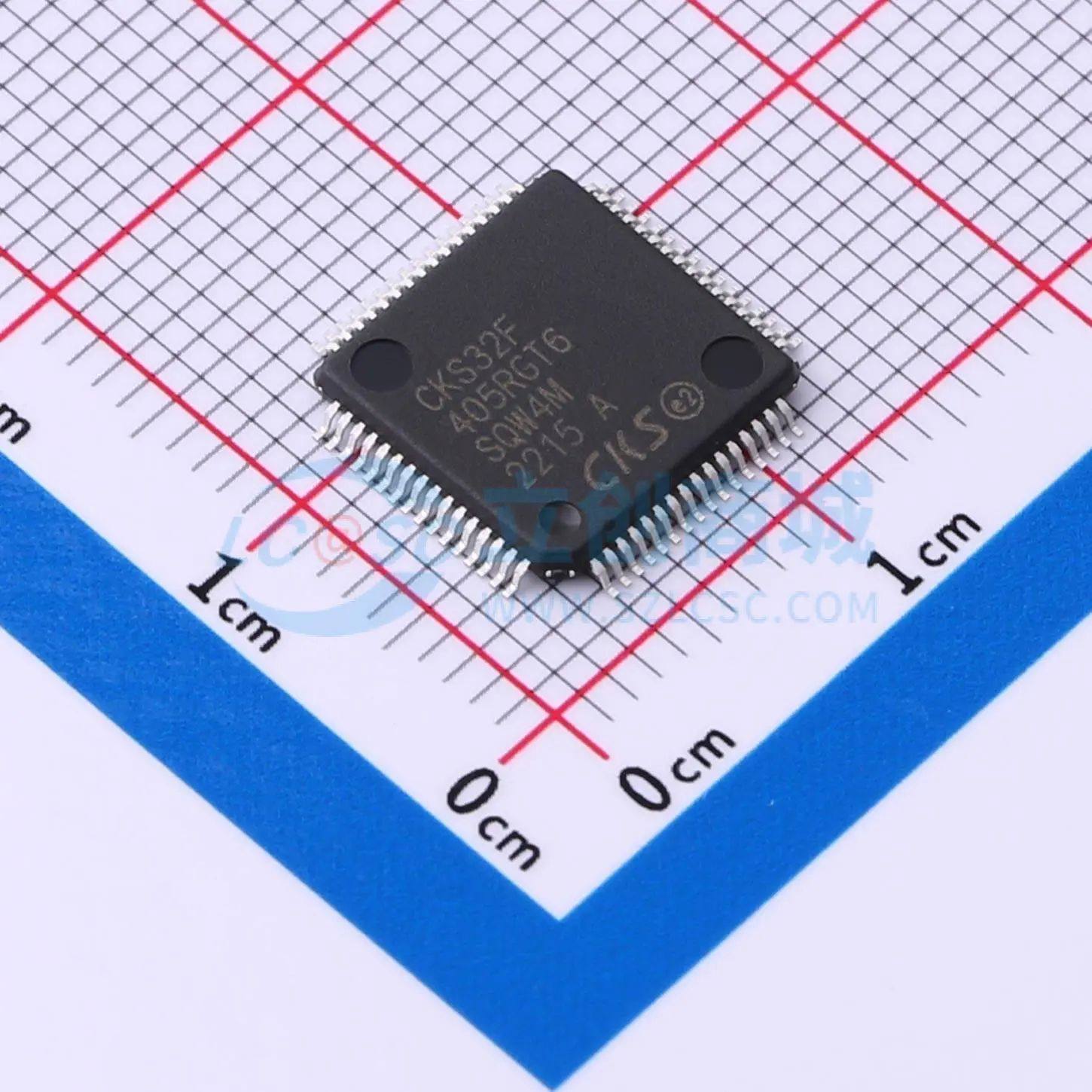 全新CKS32F405RGT6单片机LQFP-64(10x10) 168MHz 1MB 可开票