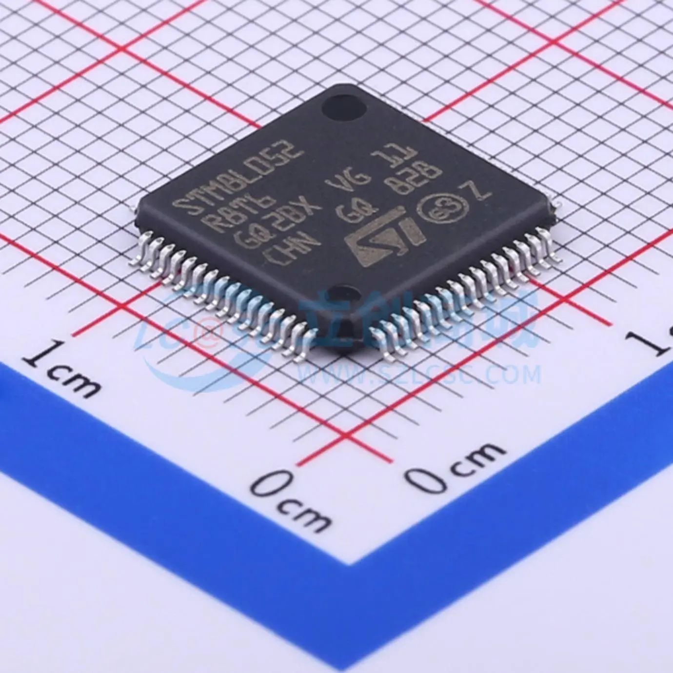 全新STM8L052R8T6单片机LQFP-64(10x10) 16MHz 8 Bit 64KB 可开票