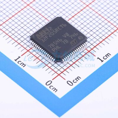 全新STM32F205RCT6单片机LQFP-64(10x10) 120MHz 32 Bit 256KB