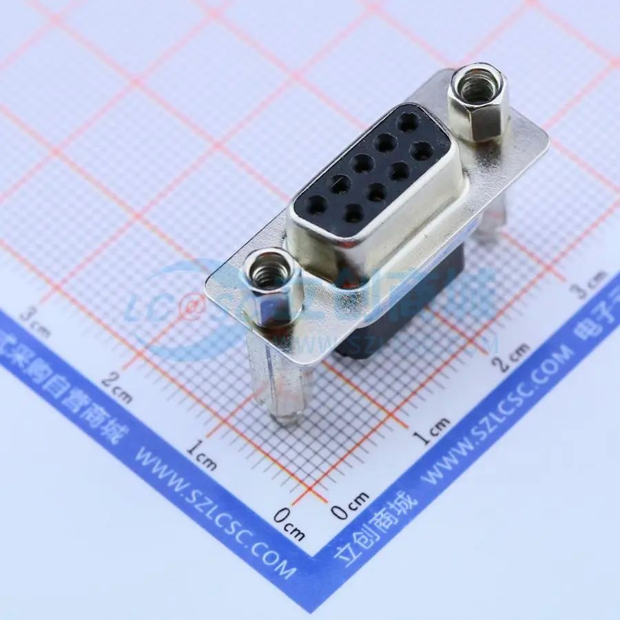 DS1034-01-09FBN044-JC 直插插件 D-Sub/VGA连接器 9P 母座可开票