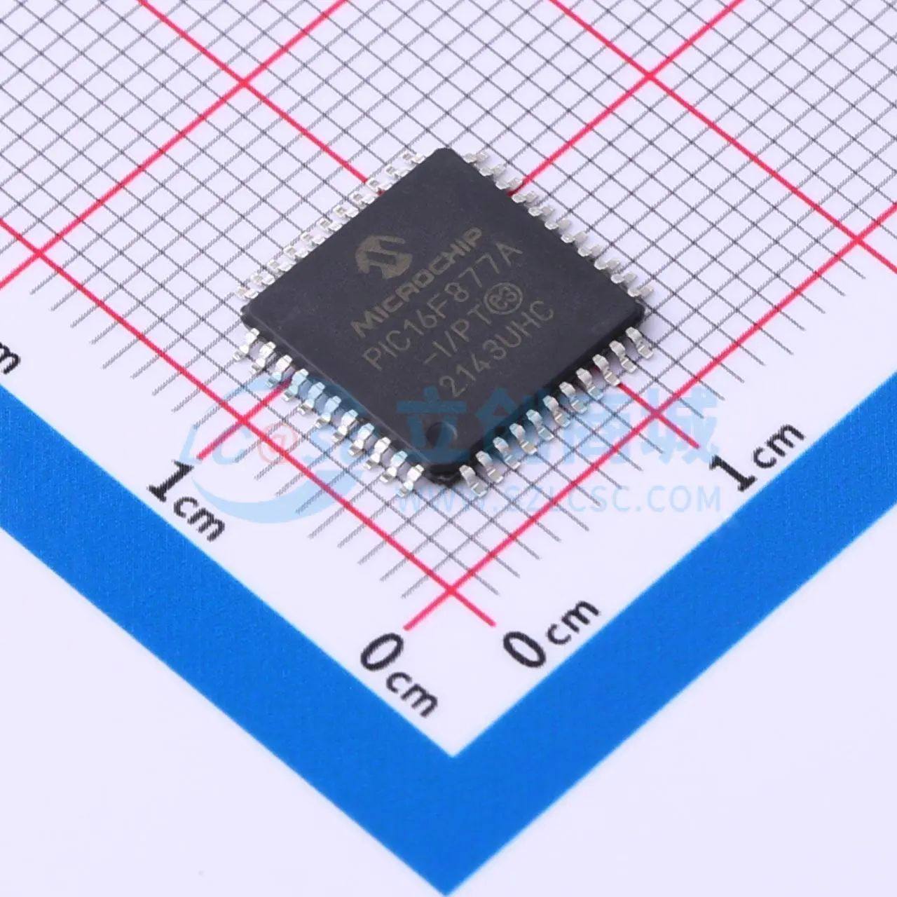 全新PIC16F877A-I/PT单片机TQFP-44(10x10) 20MHz 8 Bit 14KB