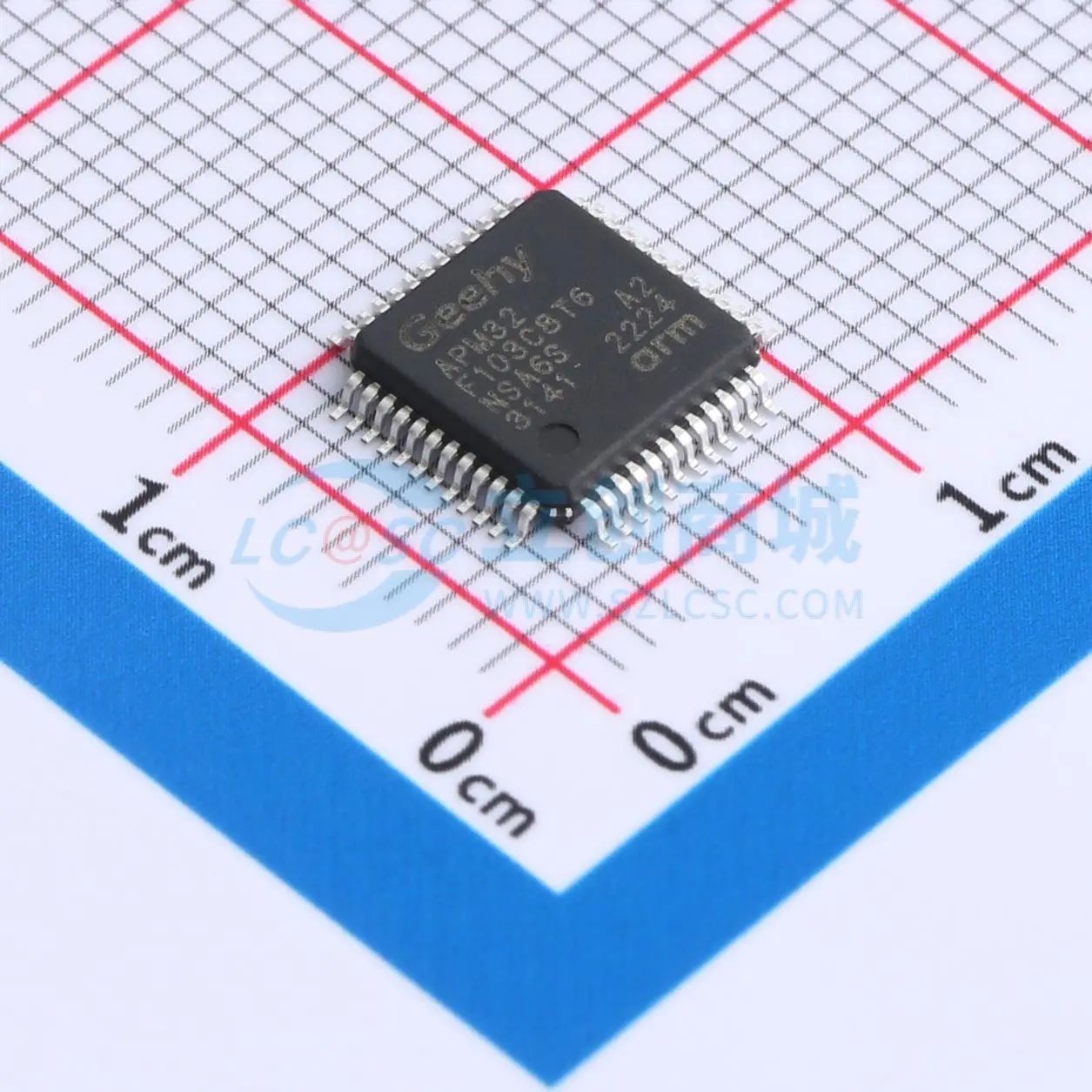 全新APM32F103C8T6单片机LQFP-48(7x7) 96MHz 64KB 可开票